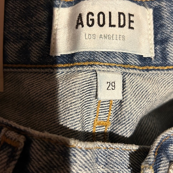 AGOLDE Riley High Rise Straight Crop Jeans 29 NWT - Picture 7 of 16